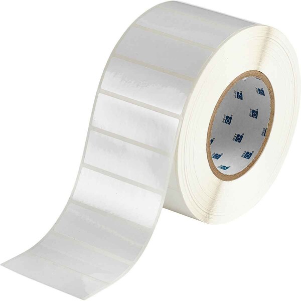 Removable Glossy Polyester Labels 1 in H x 3 in W White 3000/RL